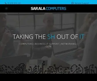 Sarala.co.uk(Sarala Computers) Screenshot