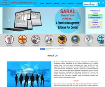 Saralindia.com(Dental Software) Screenshot