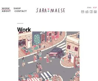 Saramaese.com(Sara Maese) Screenshot