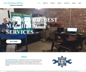 Saramechanical.com(Engineers & Fabricators) Screenshot