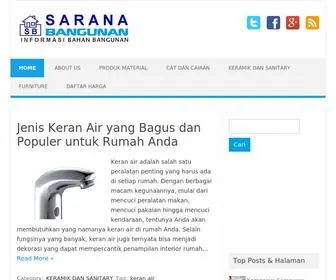 Sarana-Bangunan.com(Sarana Bangunan) Screenshot