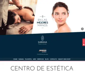 Sarana.es(Centro de Estética) Screenshot