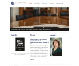 Sarantitis.com(Sarantitis Law Firm) Screenshot