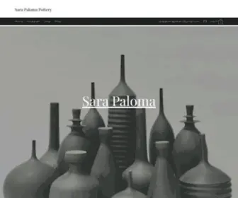 Sarapaloma.com(Sara Paloma Ceramicist) Screenshot