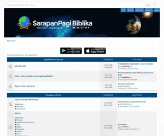 Sarapanpagi.org(SarapanPagi Biblika Ministry) Screenshot