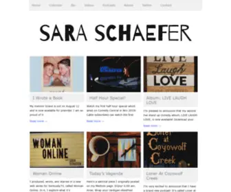 Saraschaefer.com(saraschaefer) Screenshot