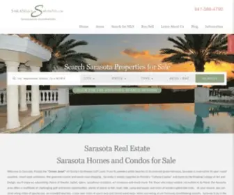 Sarasellssarasota.com(Sarasota Real Estate) Screenshot