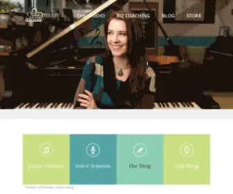 Sarasmusicstudio.com(Sara's Music Studio) Screenshot