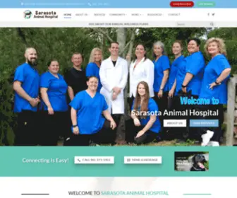 Sarasotaah.com(Sarasota Animal Hospital) Screenshot