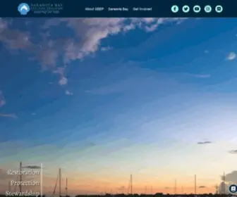 Sarasotabay.org(Restoring Sarasota Bay Since 1989) Screenshot