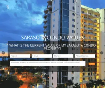 Sarasotacondovalues.com(Sarasota Condo Values) Screenshot