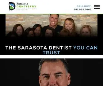 Sarasotadentistry.com(Voted "Top Dentist" by Sarasota Magazine ➤ State) Screenshot