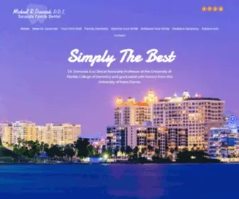Sarasotafamilydental.com(Dentist in Sarasota FL) Screenshot