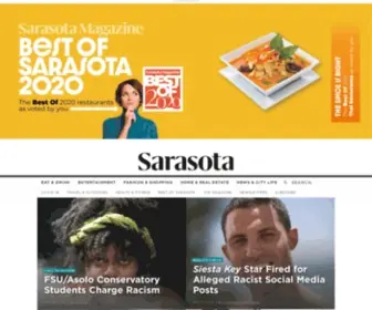 Sarasotamagazine.com(Sarasota Magazine) Screenshot