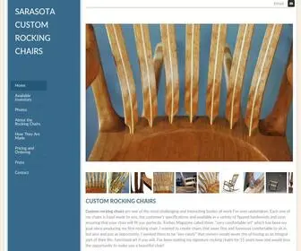 Sarasotarockers.com(Sarasota Custom Rocking Chairs) Screenshot