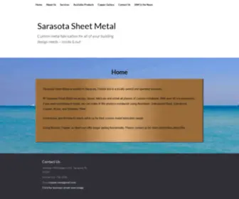 Sarasotasheetmetal.com(Sarasota Sheet Metal) Screenshot