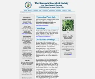 Sarasotasucculentsociety.org(Sarasota Succulent Society) Screenshot