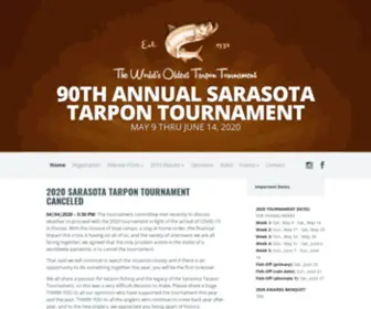 Sarasotatarpontournament.net(Sarasota Tarpon Tournament) Screenshot