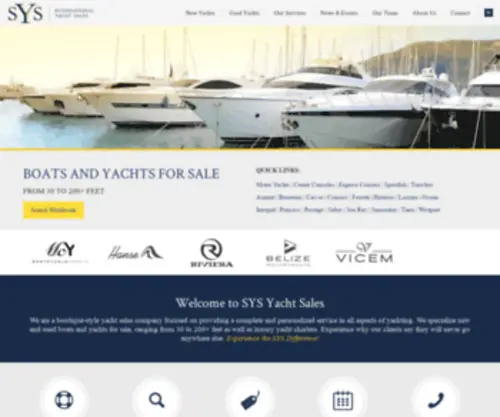Sarasotayacht.com(Yacht Sales & Charter) Screenshot