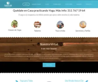 Sarasvatiyoga.com.co(Sarasvati Escuela de Yoga Sarasvati Escuela de Yoga) Screenshot