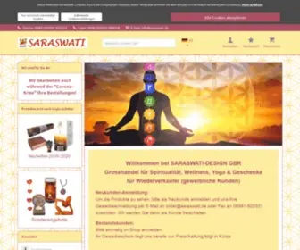 Saraswati.de(Saraswati GbR) Screenshot