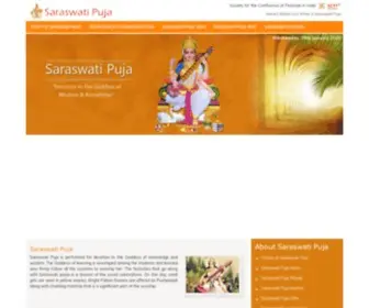 Saraswatipuja.org(Saraswati Puja) Screenshot