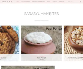 Sarasyummybites.com(This website) Screenshot
