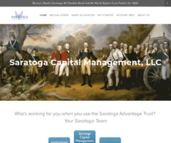 Saratogacap.com(The Saratoga Advantage Trust) Screenshot