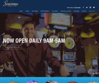 Saratogacasino.com Screenshot