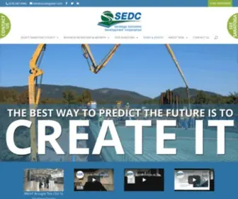 Saratogaedc.com(Saratoga Economic Development Corporation) Screenshot