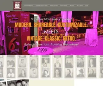 Saratogaphotobooth.com(Vintage, Classic & Retro-Modern Photobooths for NY, VT, MA, NJ & CT) Screenshot