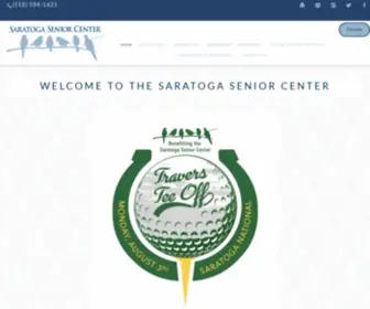 Saratogaseniorcenter.org(Saratogaseniorcenter) Screenshot