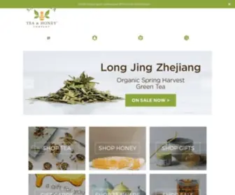 Saratogateaandhoney.com(Fine Teas & Raw Honey) Screenshot