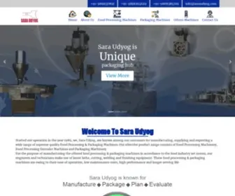 Saraudyog.com(Sara Udyog) Screenshot