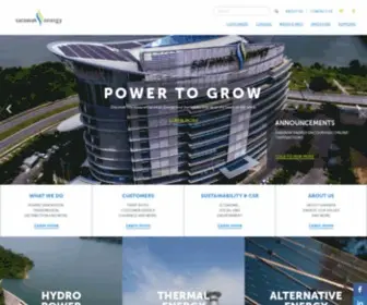 Sarawakenergy.com(Sarawak Energy Berhad) Screenshot
