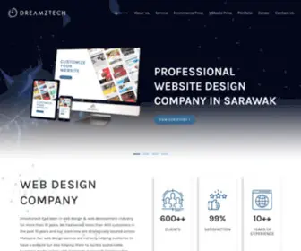 Sarawakwebdesign.com.my(Sarawak Web Design Company) Screenshot