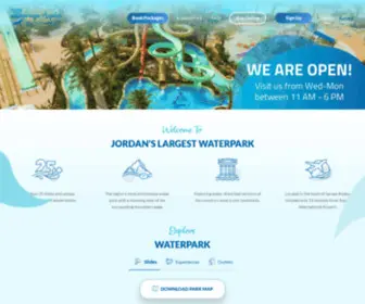 Sarayaaqabawaterpark.com(Saraya Aqaba) Screenshot