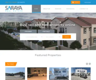 Sarayarealestate.com(Saraya Real Estate) Screenshot