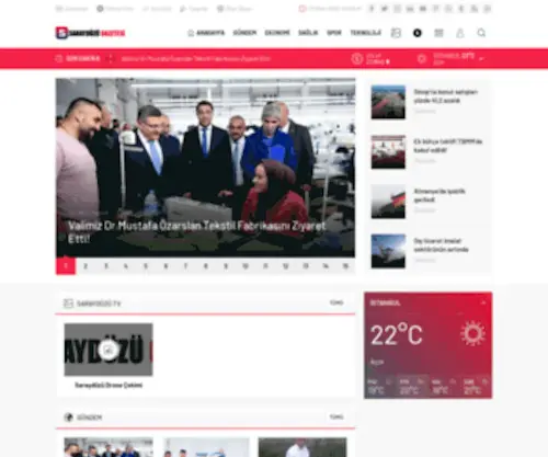 Sarayduzugazetesi.com(Saraydüzü Gazetesi) Screenshot