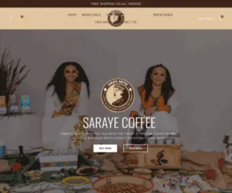 Sarayecoffee.com(Saraye Coffee) Screenshot