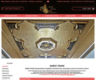 Saraytavan.com.tr(Saray Tavan) Screenshot