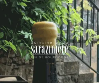 Saraziniere.com(Domaine de la Sarazinière) Screenshot