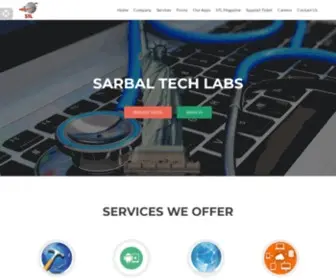 Sarbaltechlabs.com(IT Solutions and Digital Marketing) Screenshot