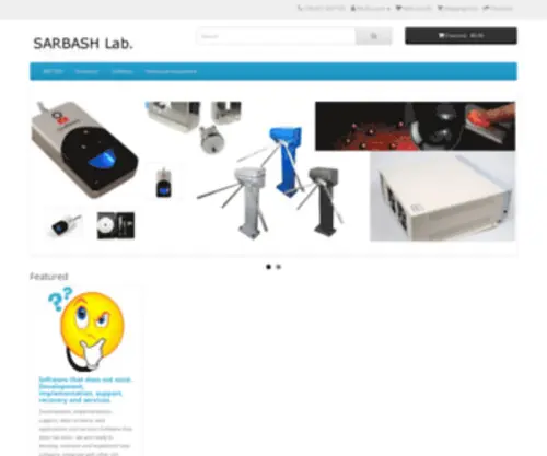 Sarbash.com(SARBASH Lab) Screenshot