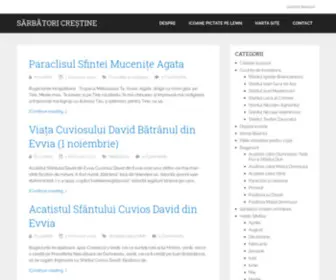Sarbatori-Crestine.ro(Sărbători) Screenshot