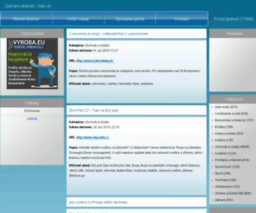 Sarc.sk(Sarc web) Screenshot