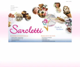 Sarcletti.de(Sarcletti Startseite) Screenshot