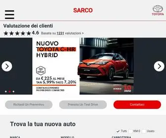 Sarco-Toyota.it(Concessionario Toyota Curno) Screenshot