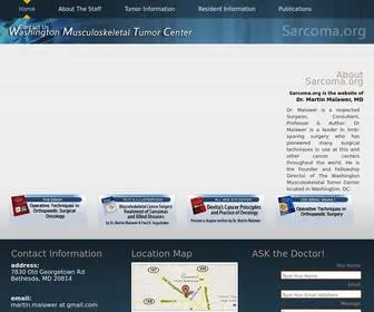 Sarcoma.org(SOFT TISSUE SARCOMAS) Screenshot