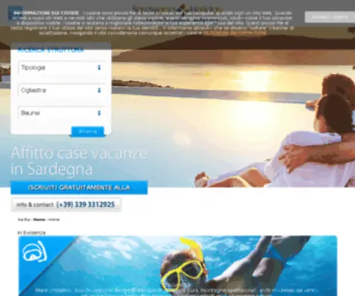 Sardegna-Holidays.com(Sardegna Holidays) Screenshot